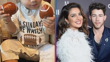 Nick Jonas and Priyanka Chopra's Daughter Malti Is a Football Fan